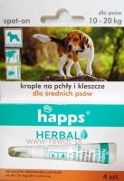 KROPLE REPELENCYJNE NA PCHY I KLESZCZE dla rednich psw (10-20kg)